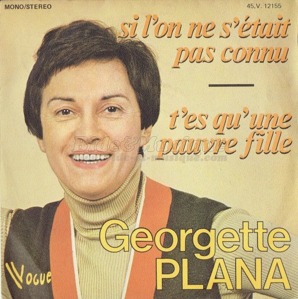 Georgette Plana - T%27es qu%27une pauvre fille