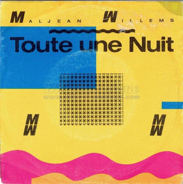 Maljean Willems - Toute une nuit