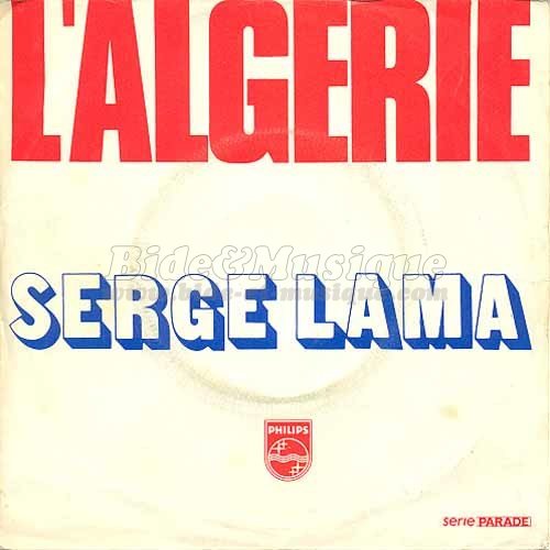 Serge Lama - L'Alg�rie