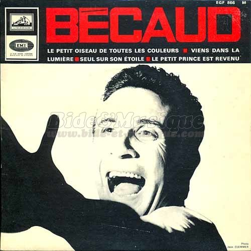 Gilbert Bcaud - Le petit oiseau de toutes les couleurs