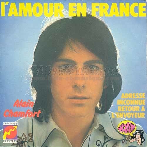 Alain Chamfort - L%27amour en France