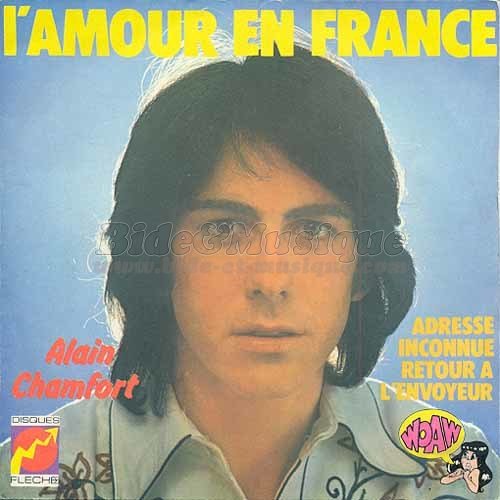 Alain Chamfort - L'amour en France