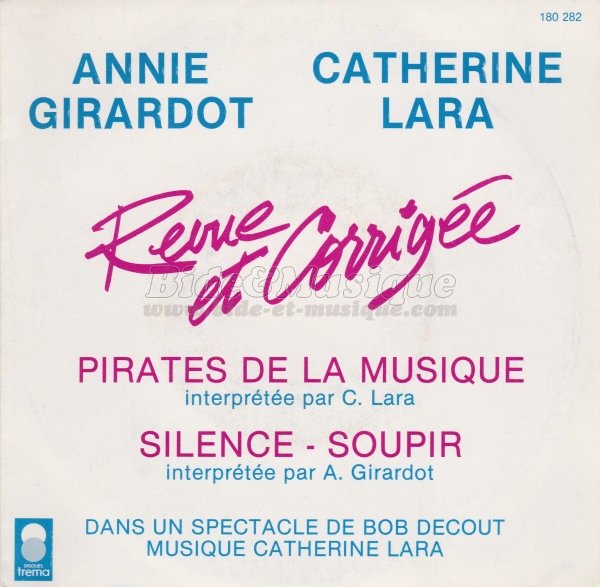Annie Girardot & Catherine Lara - Silence… Soupir