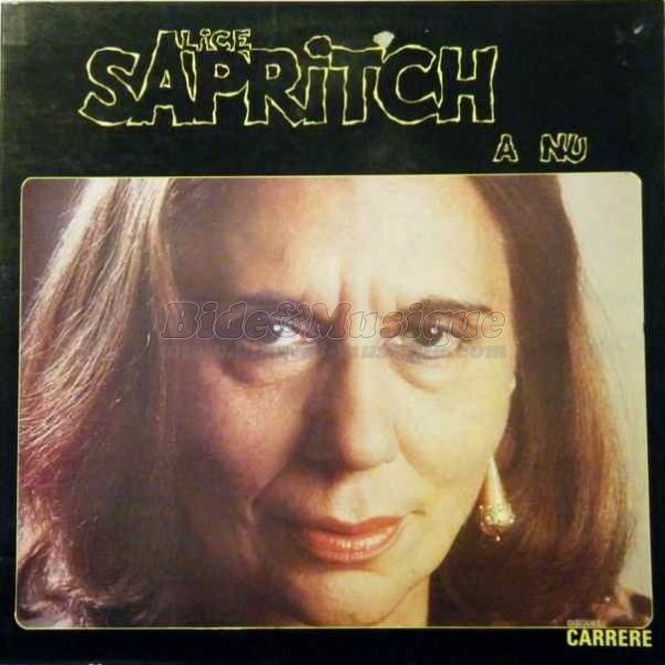 Alice Sapritch - Berceuse %E0 Sheeba