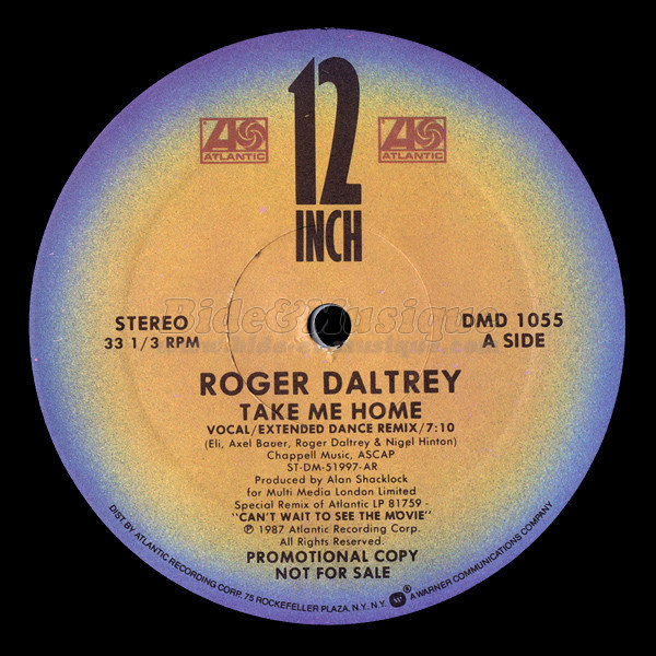 Roger Daltrey - Take me home