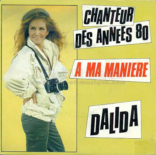 Dalida - Chanteur des annes 80