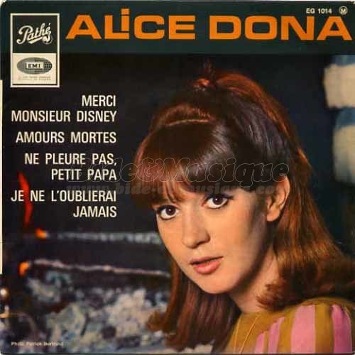 Alice Dona - Merci Monsieur Disney