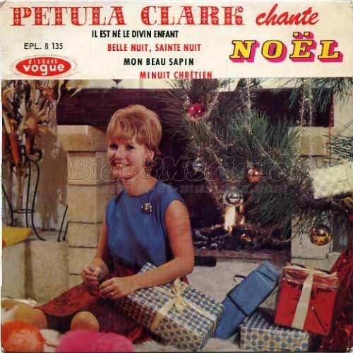 Petula Clark - C'est la belle nuit de No�l sur B&M