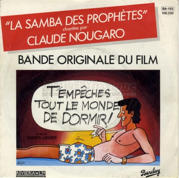 Claude Nougaro - B.O.F. : Bides Originaux de Films