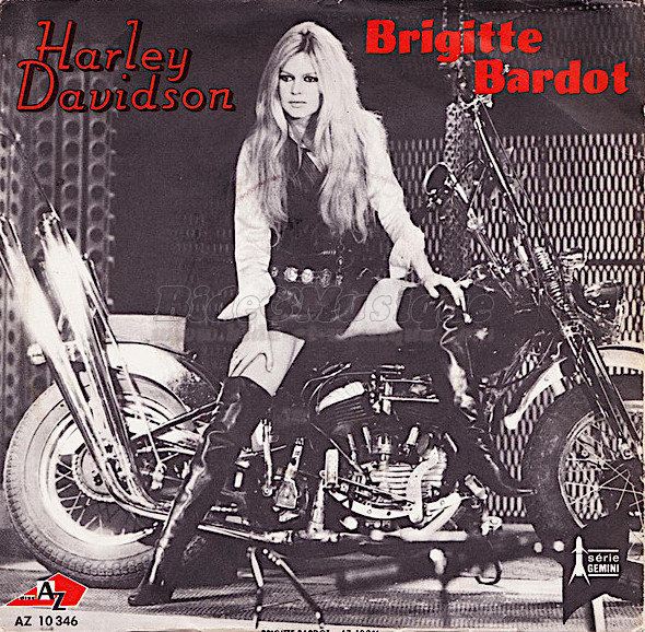 Brigitte Bardot - Harley Davidson