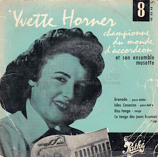Yvette Horner et son Ensemble Musette - Granada (Paso-Doble)