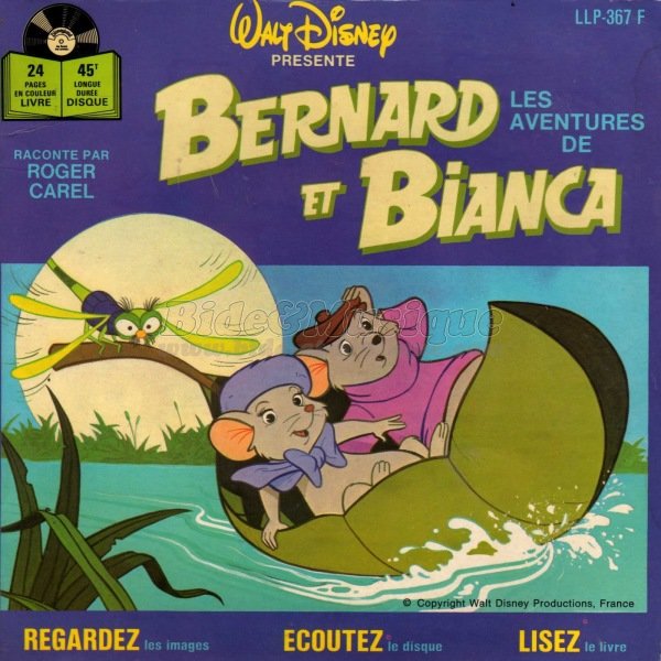 Les belles histoires de Bide & Musique - Les aventures de Bernard et Bianca par Roger Carel