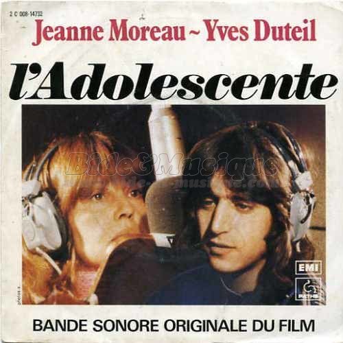 Jeanne Moreau %26amp%3B Yves Duteil - L%27adolescente