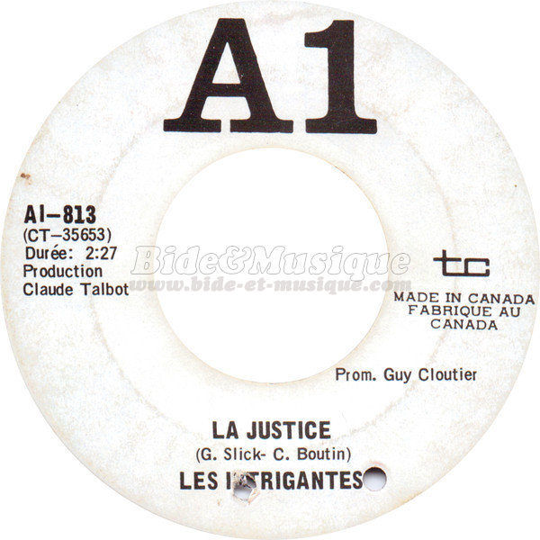 Les Intrigantes - La justice