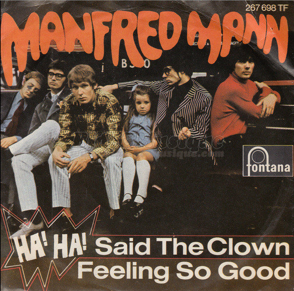 Manfred Mann - Ha! Ha! Said the Clown