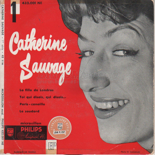 Catherine Sauvage - Annes cinquante