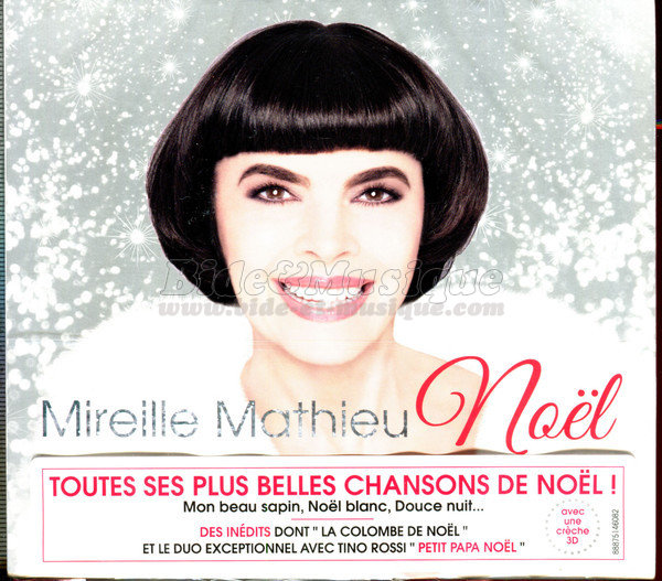 Mireille Mathieu - C'est la belle nuit de Nol sur B&M