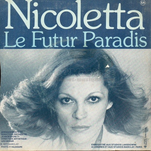 Nicoletta - Le futur paradis