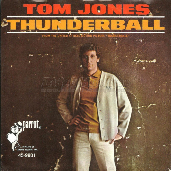 Tom Jones - B.O.F. : Bides Originaux de Films