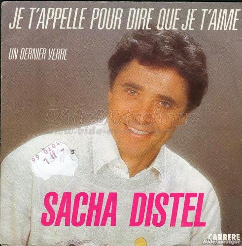 Sacha Distel - Je t%27appelle pour dire que je t%27aime