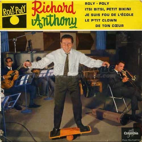 Richard Anthony - Je suis fou de l'cole