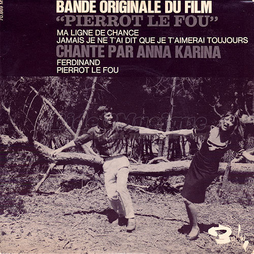 Anna Karina et Jean-Paul Belmondo - Acteurs chanteurs, Les