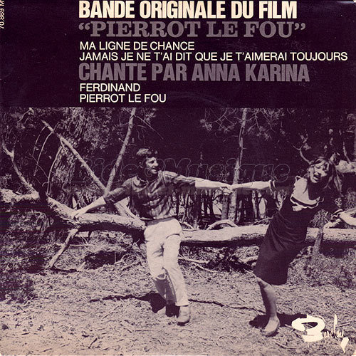 Anna Karina et Jean-Paul Belmondo - Ma ligne de chance