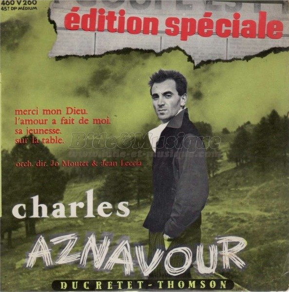 Charles Aznavour - Ann�es cinquante