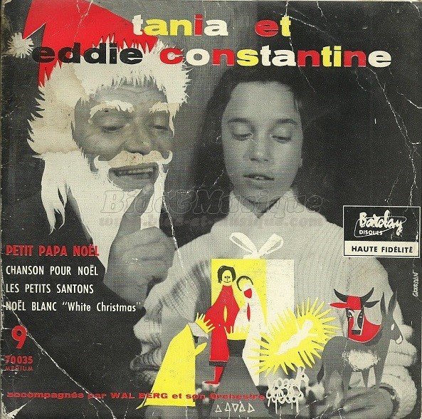Tania & Eddie Constantine - C'est la belle nuit de Nol sur B&M