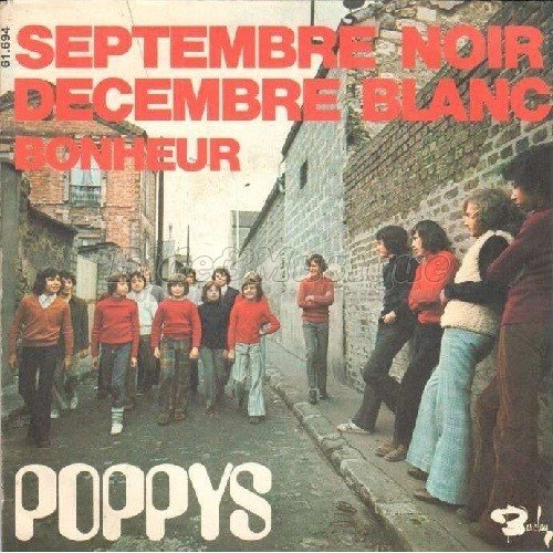 Les Poppys - Septembre noir, dcembre blanc