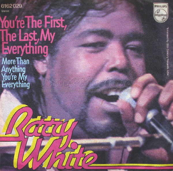 Barry White - You're the first, the last, my everything