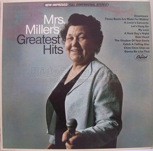 Mrs. Miller - Incoutables, Les