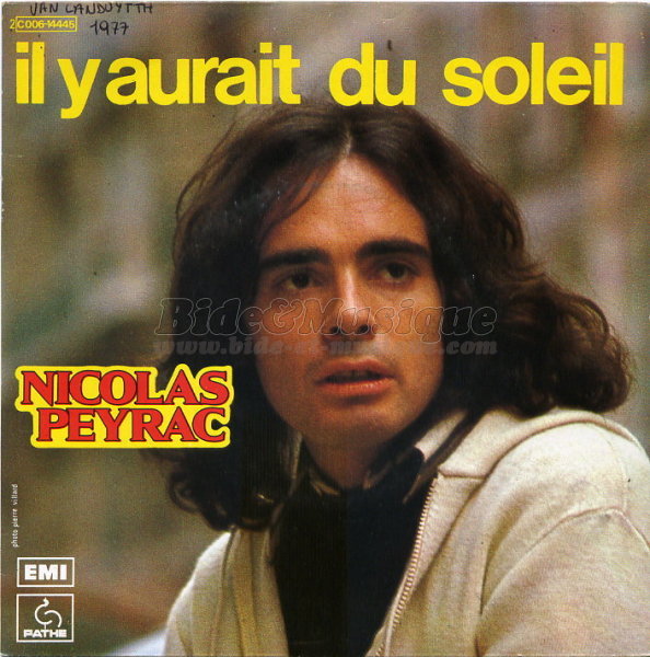 Nicolas Peyrac - Il y aurait du soleil