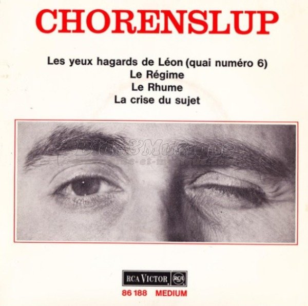 Maurice Chorenslup - Les yeux hagards de L%E9on %28Quai num%E9ro 6%29