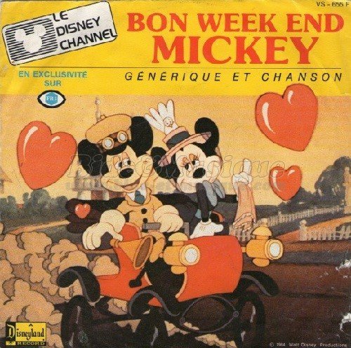 Claude Lombard & Jean-Claude Corbel - Bon week-end Mickey