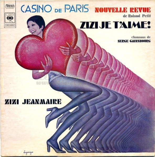 Zizi Jeanmaire - Les bleus