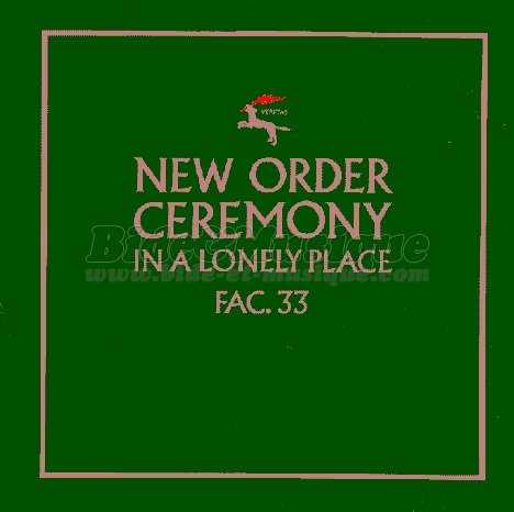 New Order - Ceremony