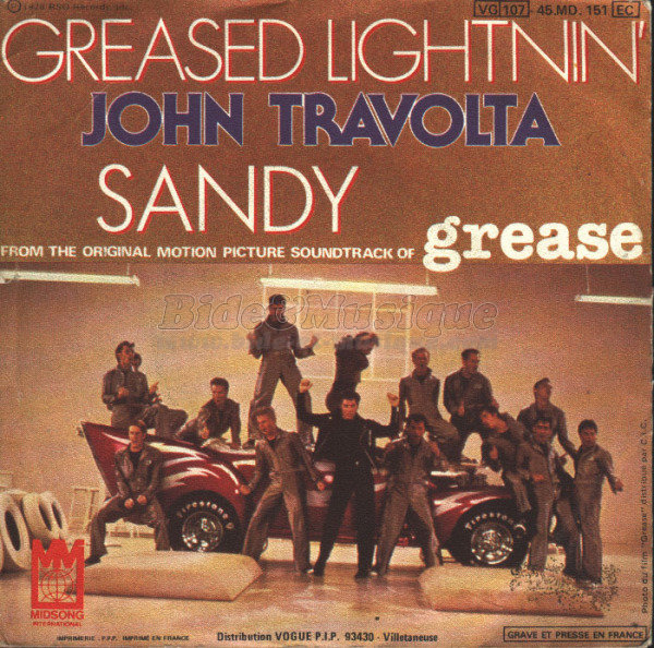 John Travolta - Greased Lightnin'