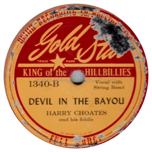 Harry Choates - Hallo'Bide (et chansons pouvantables)