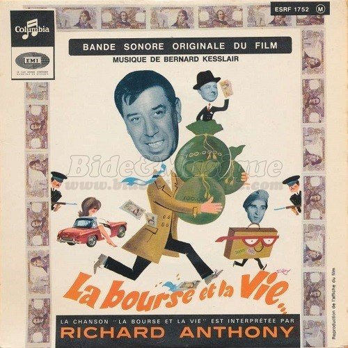 Richard Anthony - B.O.F. : Bides Originaux de Films