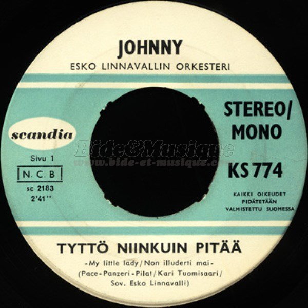 Johnny - Tytt� niinkuin pit��