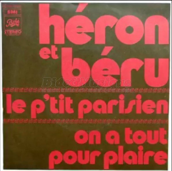 Hron et Bru - Bide  Paris