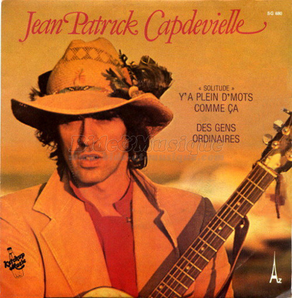 Jean-Patrick Capdevielle - Premier disque
