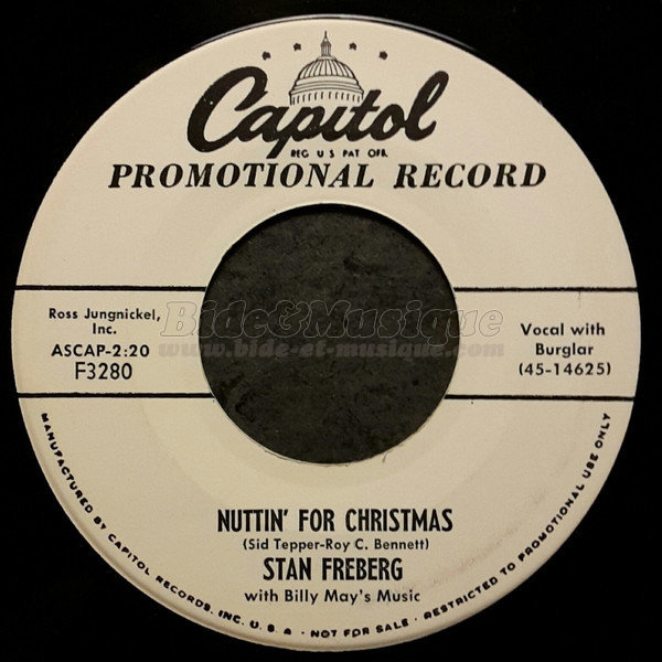 Stan Freberg - Nuttin' for Christmas