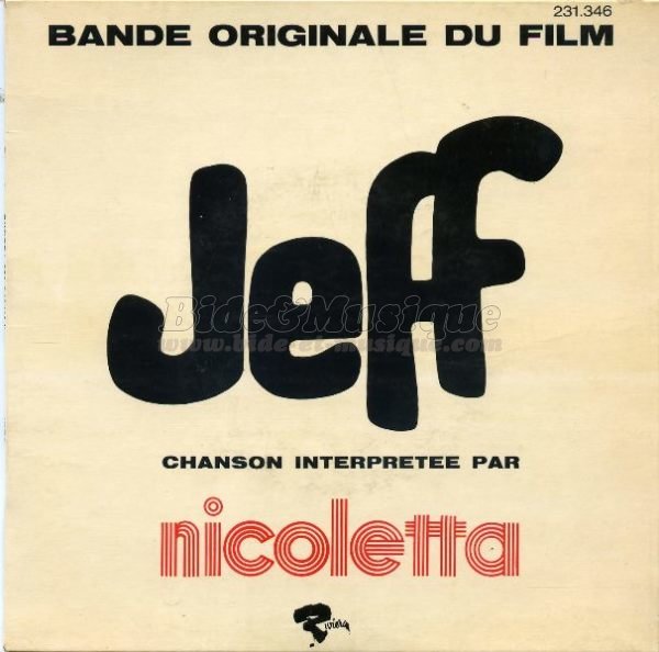 Nicoletta - B.O.F. : Bides Originaux de Films