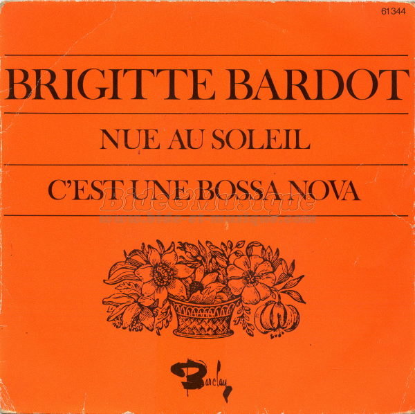 Brigitte Bardot - Nue au soleil