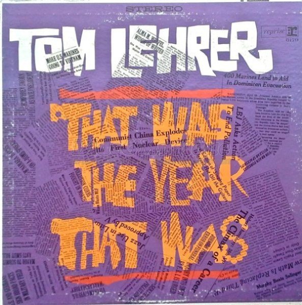 Tom Lehrer - Bid%27engag%E9