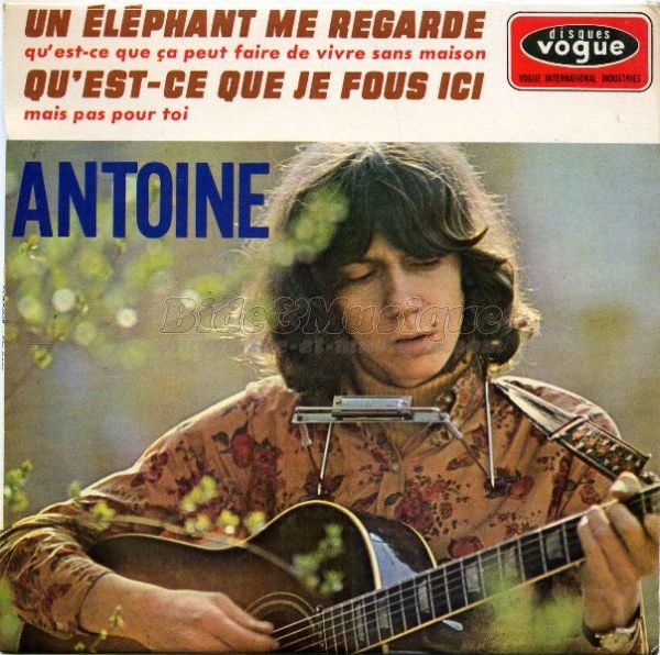 Antoine - Un lphant me regarde