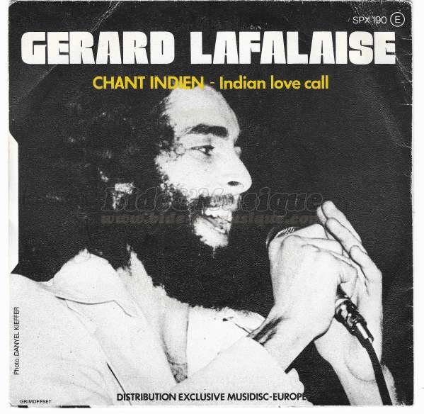 G�rard Lafalaise - Chant indien