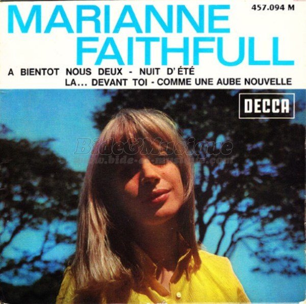 Marianne Faithfull - A bient�t nous deux